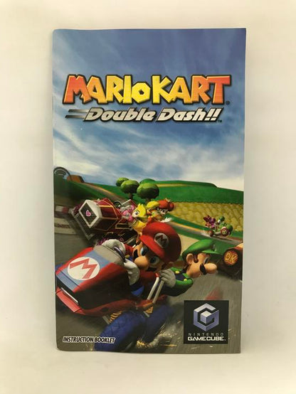 NGC MARIO KART DOUBLE DASH!! INSTRUCTION BOOKLET ENGLISH
