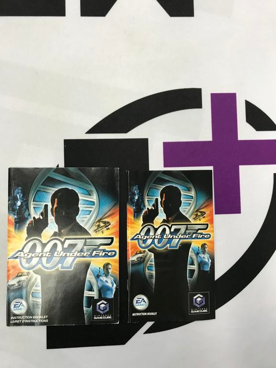 NGC 007 AGENT UNDER FIRE BOOKLET BILINGUAL (usagé)