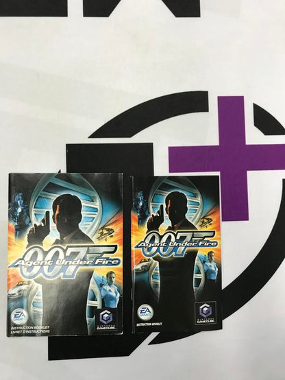 NGC 007 AGENT UNDER FIRE BOOKLET BILINGUAL (usagé)