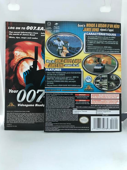 NGC 007 AGENT UNDER FIRE BOOKLET BILINGUAL (usagé)