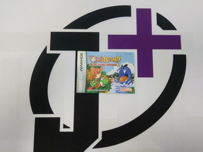 GBA SUPER MARIO ADVANCE 3 YOSHI'S ISLAND INSTRUCTION BOOKLET BILINGUAL (usagé)