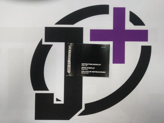 GBA GAME BOY ADVANCE SP INSTRUCTION BOOKLET TRILINGUAL (usagé)