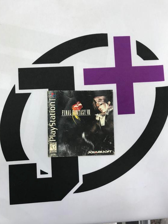 PS1 FINAL FANTASY VIII INSTRUCTION BOOKLET ENGLISH (usagé)