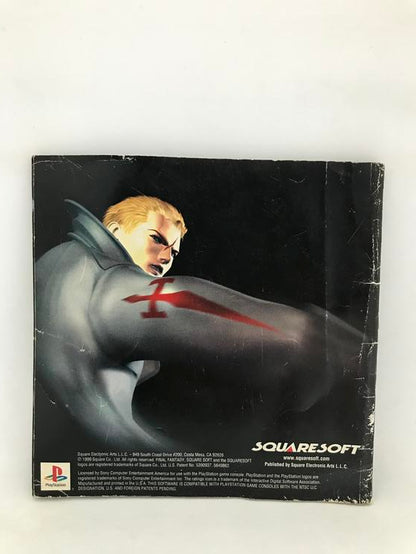 PS1 FINAL FANTASY VIII INSTRUCTION BOOKLET ENGLISH (usagé)