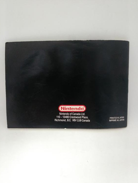 GB GAME BOY SYSTEM INSTRUCTION BOOKLET BILINGUAL (usagé)