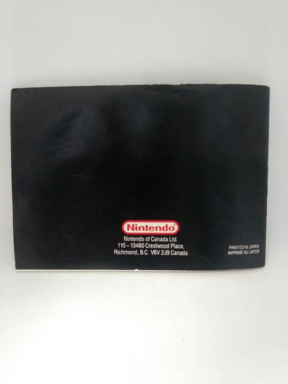 GB GAME BOY SYSTEM INSTRUCTION BOOKLET BILINGUAL (usagé)