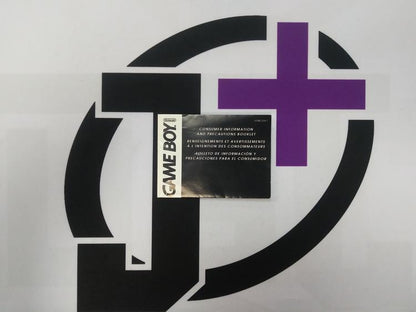 GB GAME BOY SYSTEM INSTRUCTION BOOKLET BILINGUAL (usagé)