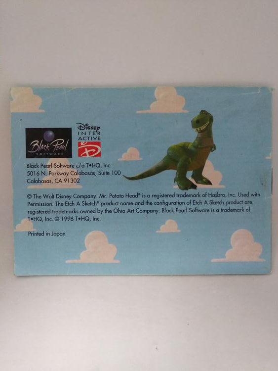 GB TOY STORY INSTRUCTION BOOKLET ENGLISH