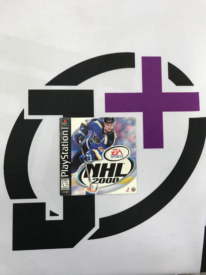 PS1 NHL 2000 INSTRUCTION BOOKLET ENGLISH (usagé)