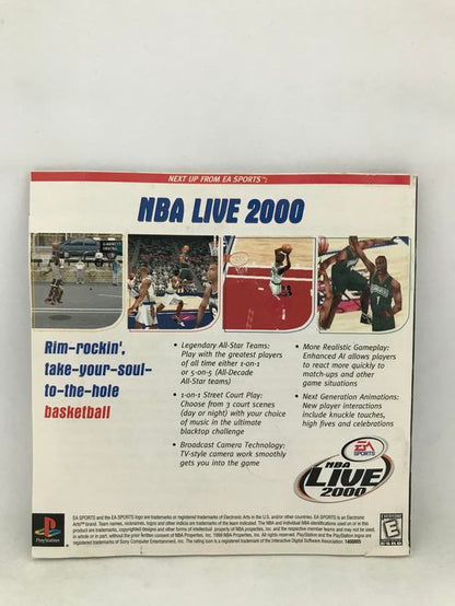 PS1 NHL 2000 INSTRUCTION BOOKLET ENGLISH (usagé)