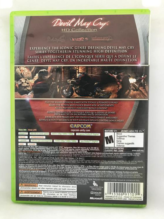 DEVIL MAY CRY HD COLLECTION (COMPLETE IN BOX) (usagé)