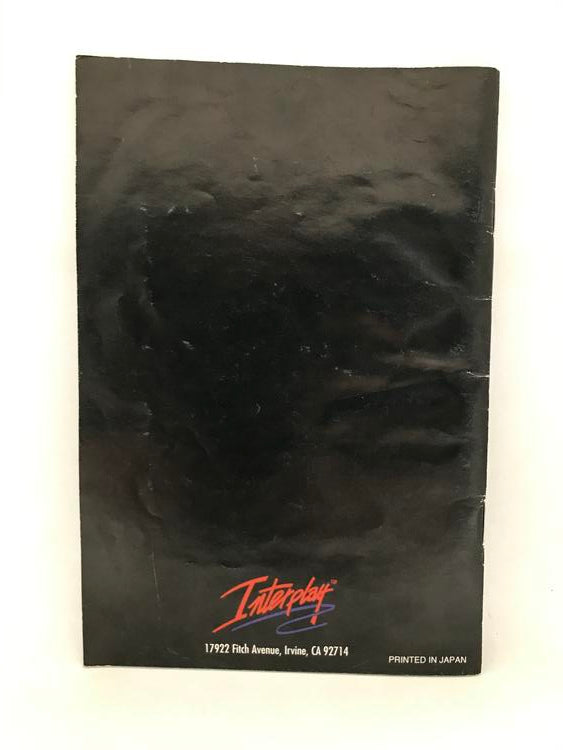 SNES THE LORD OF THE RINGS VOLUME 1 INSTRUCTION BOOKLET ENGLISH