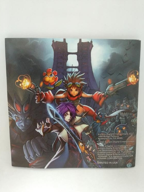 NDS LUNAR KNIGHTS INSTRUCTION BOOKLET ENGLISH (usagé)