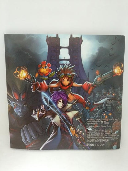 NDS LUNAR KNIGHTS INSTRUCTION BOOKLET ENGLISH (usagé)