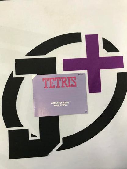 NES TETRIS INSTRUCTION BOOKLET BILINGUAL