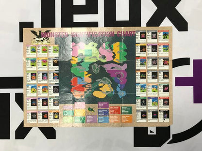 NES DRAGON WARRIOR INSTRUCTION BOOKLET ENGLISH WITH EXPLORER'S HANDBOOK + POSTER + MAP + GUIDE (usagé)