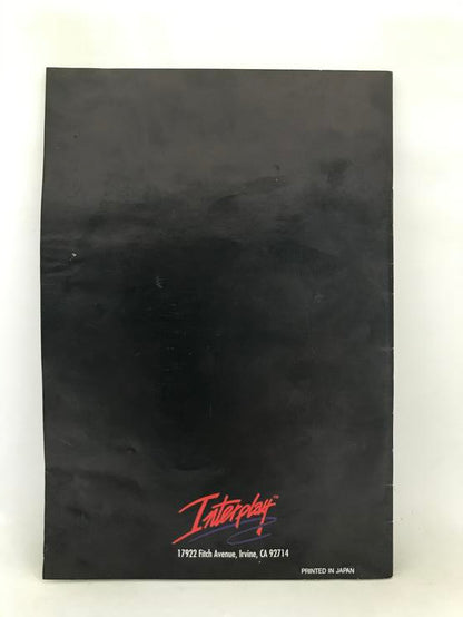 SNES ROCK N' ROLL RACING INSTRUCTION BOOKLET BILINGUAL
