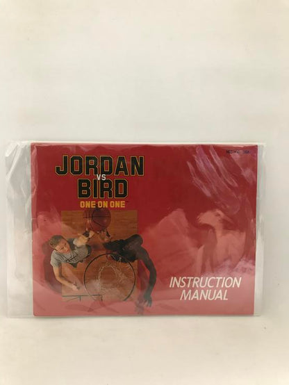 NES JORDAN VS BIRD ONE ON ONE INSTRUCTION BOOKLET ENGLISH