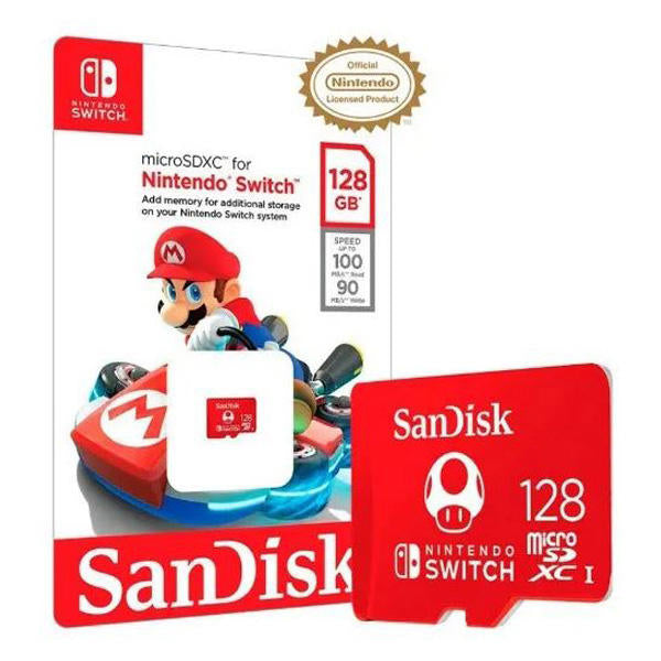 128 GB MICRO SD MEMORY CARD (SWITCH)