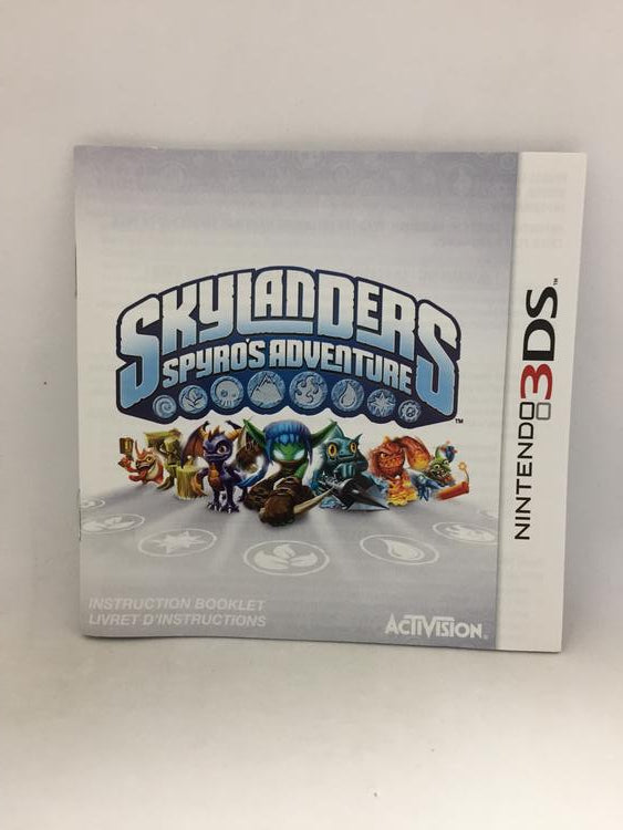 SKYLANDERS SPYRO'S ADVENTURE GAME ONLY (COMPLETE IN BOX) (usagé)