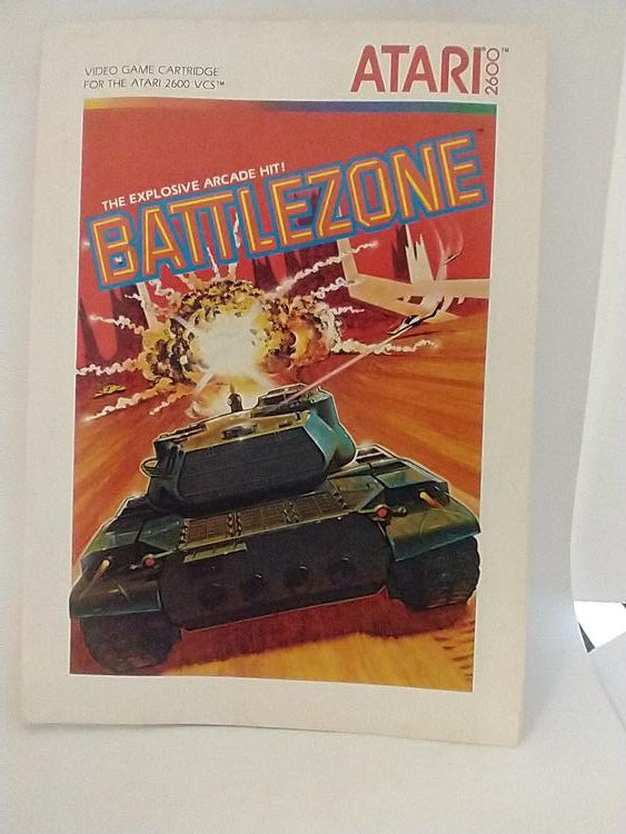 ATARI 2600 BATTLEZONE (COMPLETE IN BOX)