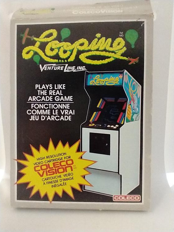 COLECOVISION LOOPING (COMPLETE IN BOX)