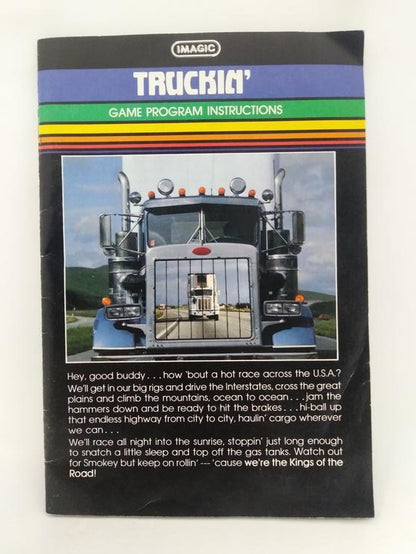 INTELLIVISION TRUCKIN' (COMPLETE IN BOX)