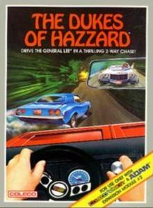COLECOVISION THE DUKE OF HAZZARD (COMPLETE IN BOX)