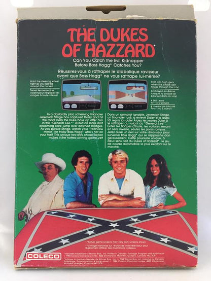 COLECOVISION THE DUKE OF HAZZARD (COMPLETE IN BOX)