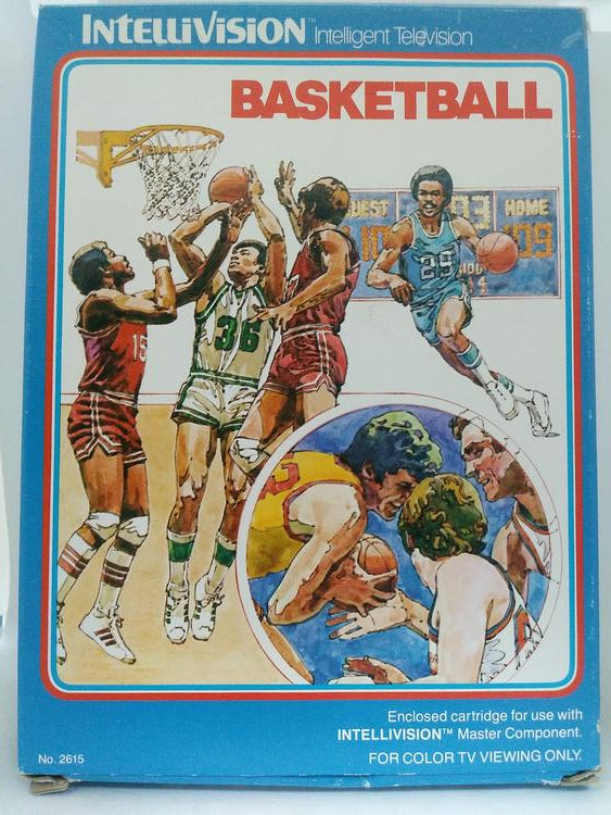 INTELLIVISION BASKETBALL (COMPLETE IN BOX) (usagé)