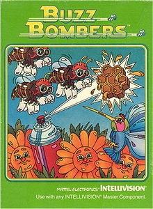 INTELLIVISION BUZZ BOMBERS (COMPLETE IN BOX)