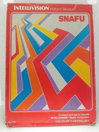 INTELLIVISION SNAFU (COMPLETE IN BOX)