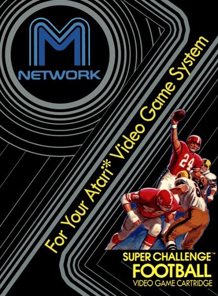 ATARI 2600 SUPER CHALLENGE FOOTBALL (COMPLETE IN BOX)