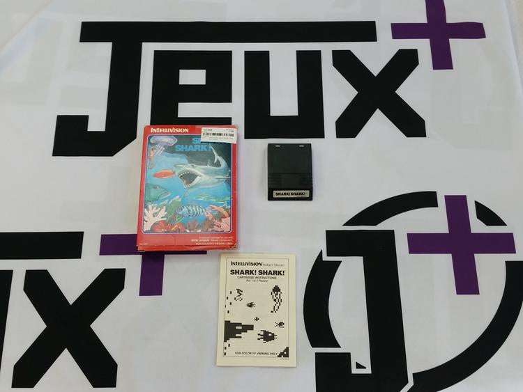 INTELLIVISION SHARK! SHARK! (COMPLETE IN BOX) (usagé)
