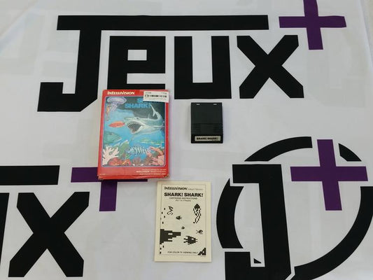 INTELLIVISION SHARK! SHARK! (COMPLETE IN BOX) (usagé)