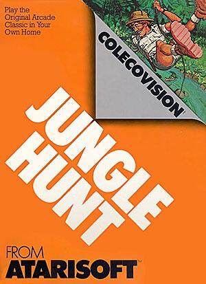 COLECOVISION JUNGLE HUNT (COMPLETE IN BOX)