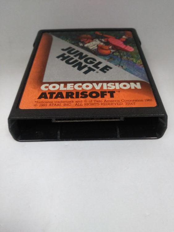 COLECOVISION JUNGLE HUNT (COMPLETE IN BOX)