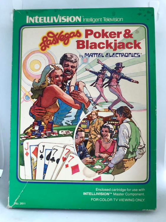 INTELLIVISION LAS VEGAS POKER AND BLACKJACK (COMPLETE IN BOX) (usagé)