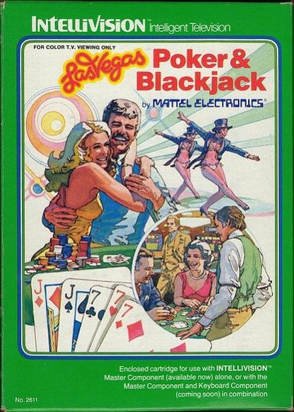 INTELLIVISION LAS VEGAS POKER AND BLACKJACK (COMPLETE IN BOX)