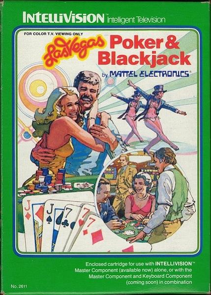 INTELLIVISION LAS VEGAS POKER AND BLACKJACK (COMPLETE IN BOX) (usagé)