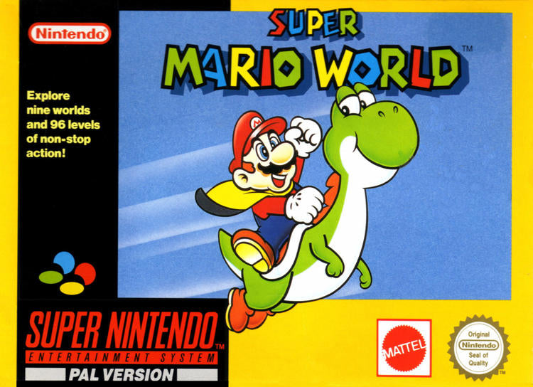 SUPER MARIO WORLD PAL EDITION (usagé)