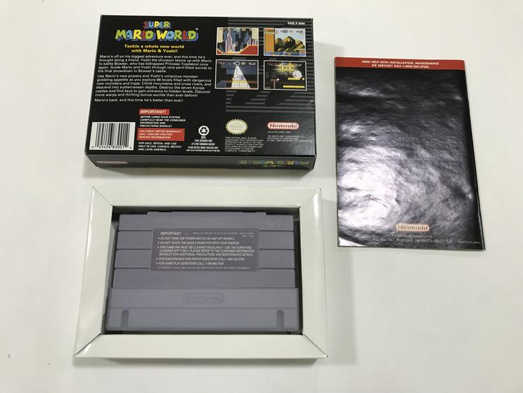 SUPER MARIO WORLD PLAYER'S CHOICE (COMPLETE IN BOX) (usagé)