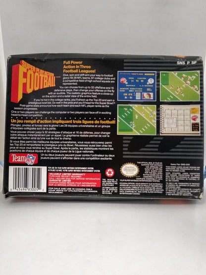 SUPER PLAY ACTION FOOTBALL (COMPLETE IN BOX) (usagé)