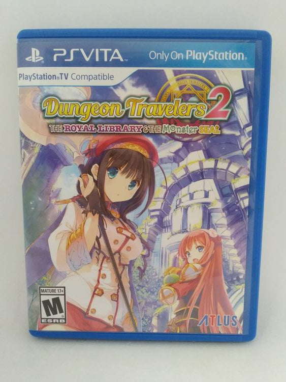 DUNGEON TRAVELERS 2 THE ROYAL LIBRARY & THE MONSTER SEAL (WITH BOX)