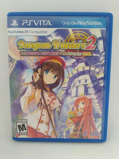 DUNGEON TRAVELERS 2 THE ROYAL LIBRARY & THE MONSTER SEAL (WITH BOX) (usagé)