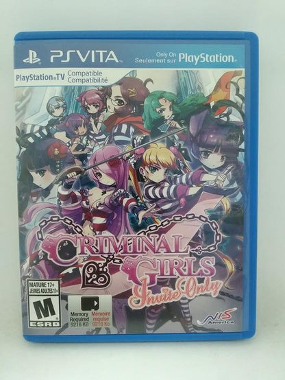 CRIMINAL GIRLS 2 PARTY FAVORS LIMITED EDITION (WITH BOX) (usagé)