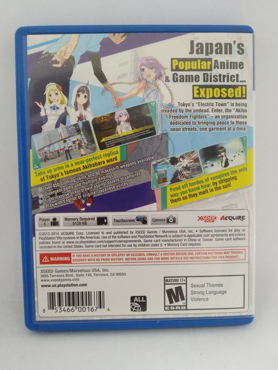 AKIBA'S TRIP UNDEAD & UNDRESSED (WITH BOX)