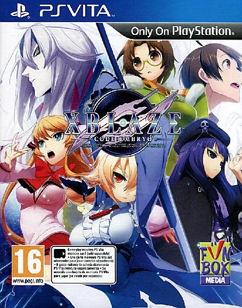 XBLAZE CODE:EMBRYO (WITH BOX)