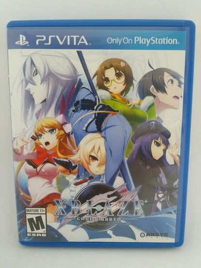 XBLAZE CODE:EMBRYO (WITH BOX)