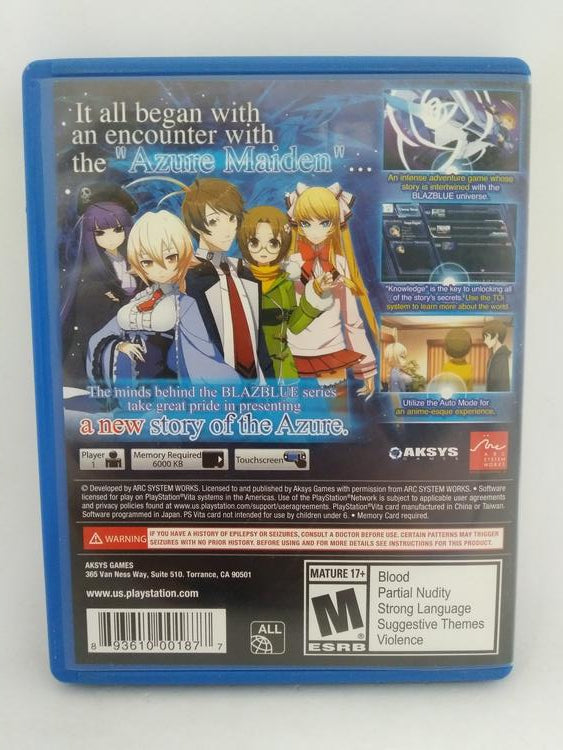 XBLAZE CODE:EMBRYO (WITH BOX) (usagé)
